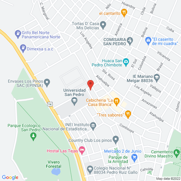 Map of Lucia Mendoza la Cariñosa