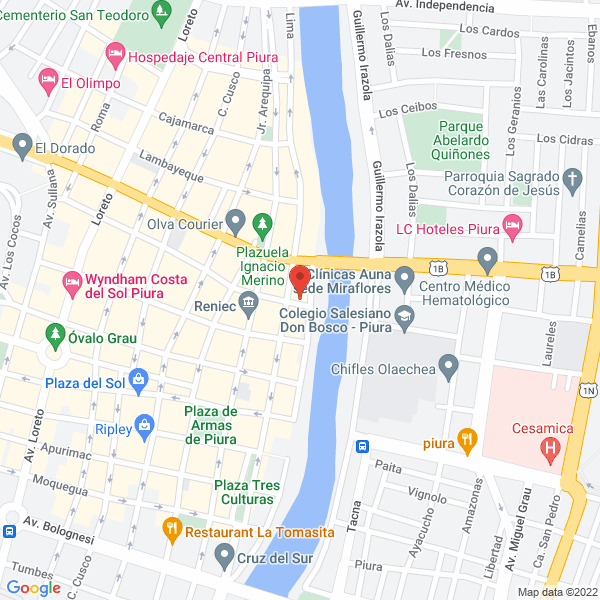Map of Ceser