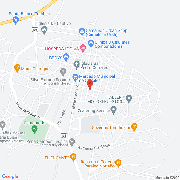 Map of Picanteria el Retorno de Lucerito