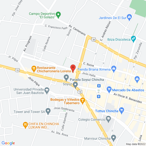 Map of Mi Caldo