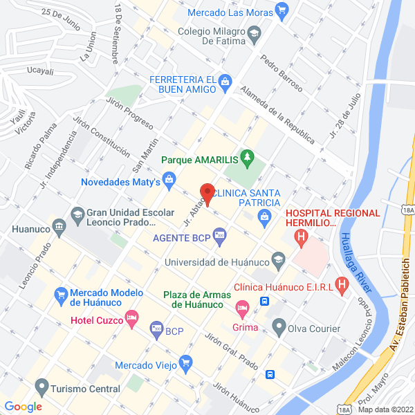 Map of Hostal Bahía