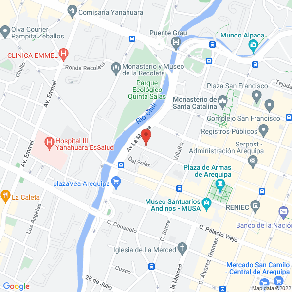 Map of Don Quichote Restaurante