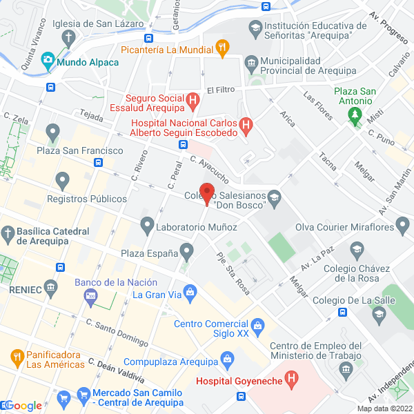 Map of Instituto Superior Maria Reiche Aviacom