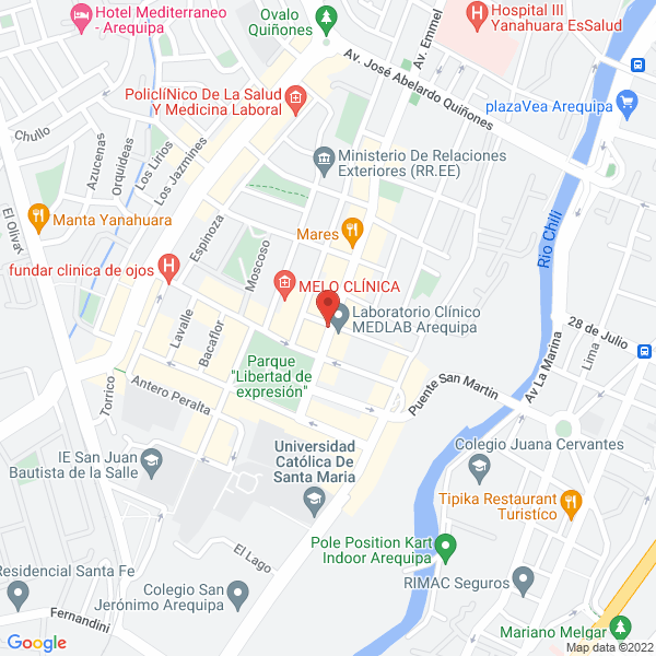 Map of Majes Tradicion Vinos y Piscos