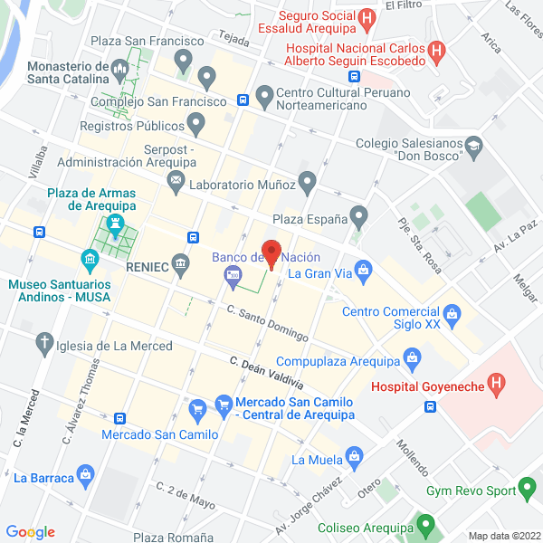 Map of Lab. Fotografico Mundo Color I
