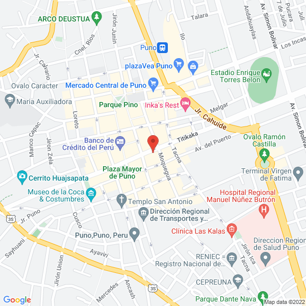 Map of Restaurant Bahamas