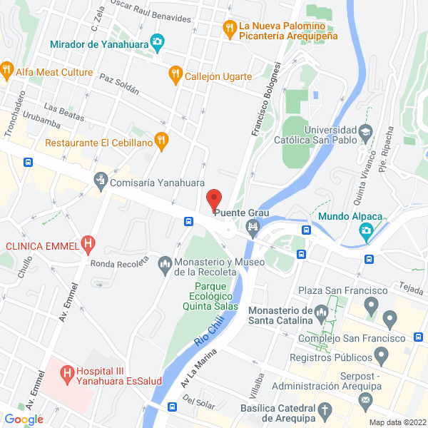 Map of Katia Escudero Lozano