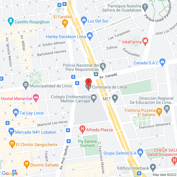 Map of Zapata Garces Sandra Patricia