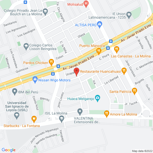 Map of Salinas Rodriguez Jorge Antonio