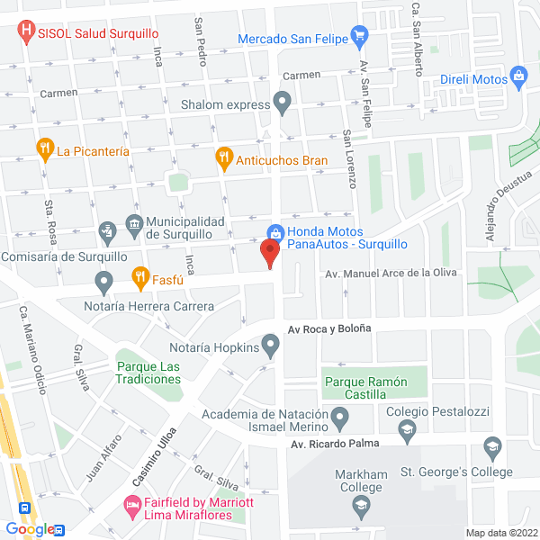 Map of Diseño Textil