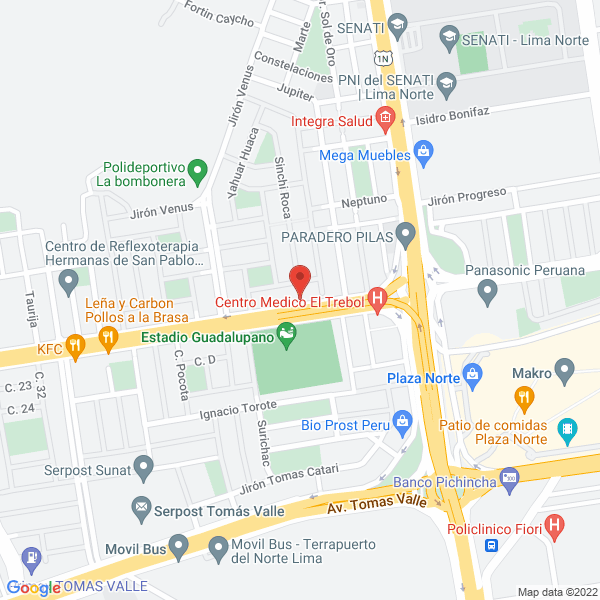 Map of Tecnasol S.A.C.