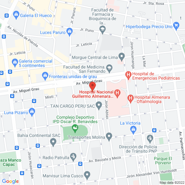 Map of Cafe Especial Oro Verde
