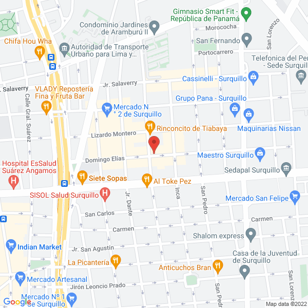 Map of Carpinteria y Servicios Vidal