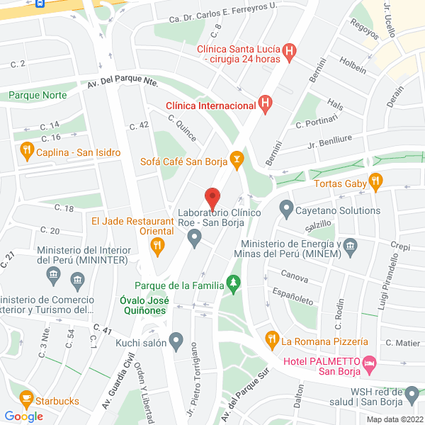 Map of Beltran Garate Brady Dueño