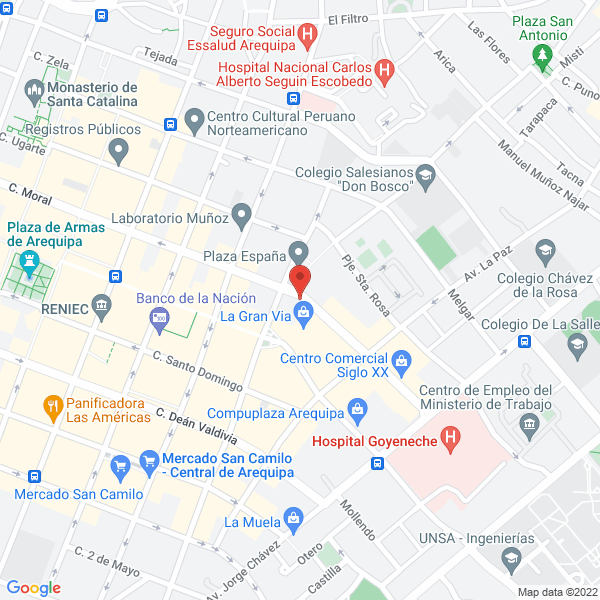 Map of Le Petit & Lido Shoes