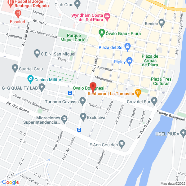 Map of Chifa Wing Wa