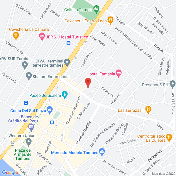 Map of Motorrepuestos el Angel