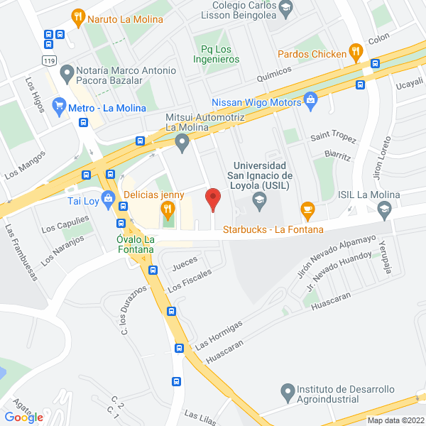 Map of Luvigsa Logistic Sociedad Anonima Cerrada
