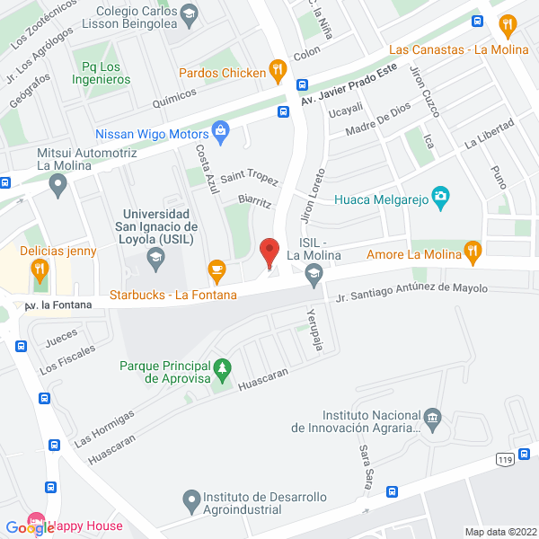 Map of Comercio Interamericano y Servicios Sociedad Anonima Cerrada - Comintser S.A.C.