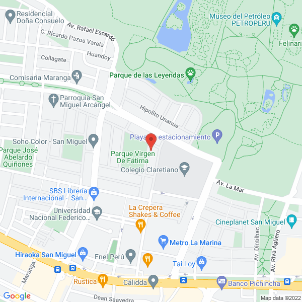 Map of Iglesia Cristiana Manantial de Vida