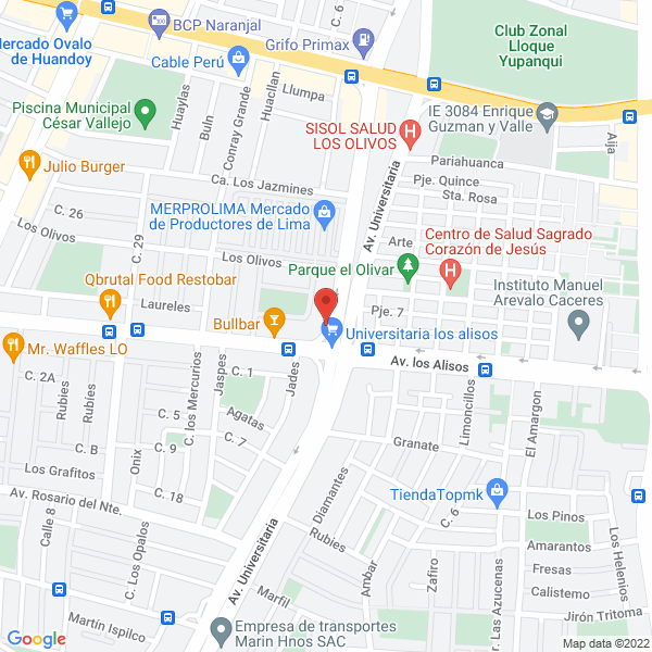 Map of Motos la Solucion