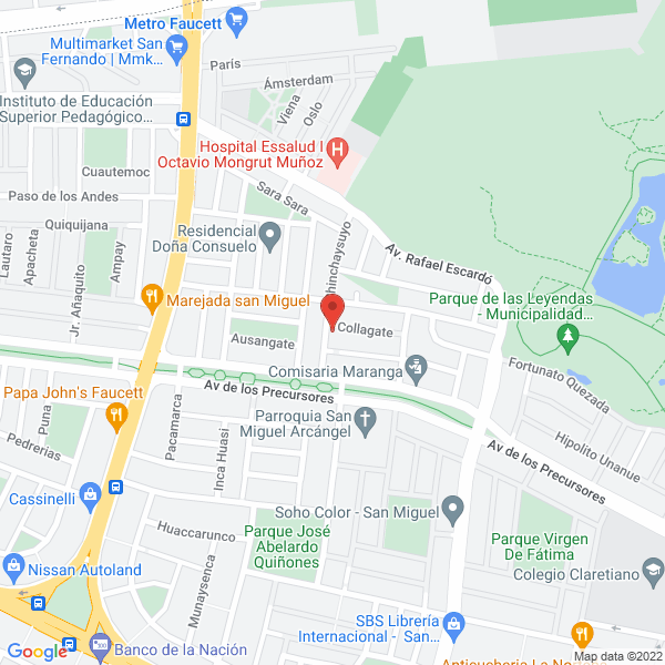 Map of Bringas Perez Yarita Graciela