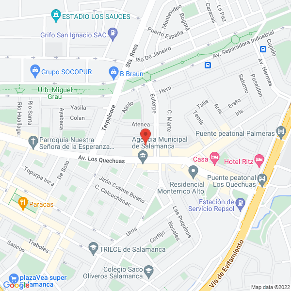 Map of Huby Sanchez Maria Eugenia