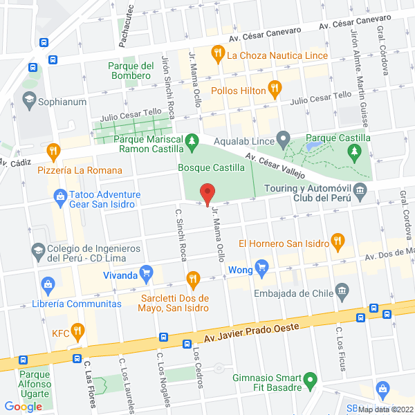 Map of Video Sincro Producciones SRL