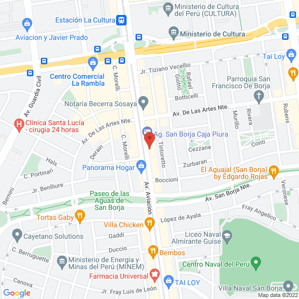 Map of Modas Miriam Clinica de Ropa