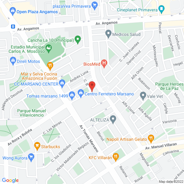 Map of Cancer Detector In