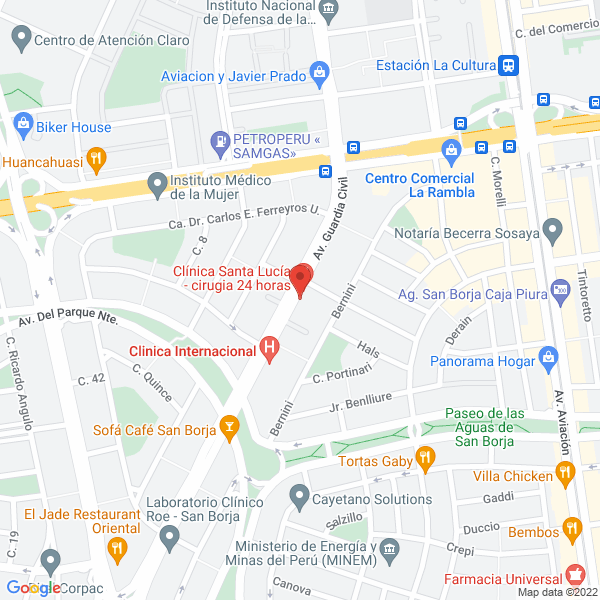 Map of Quimper Callo Enrique