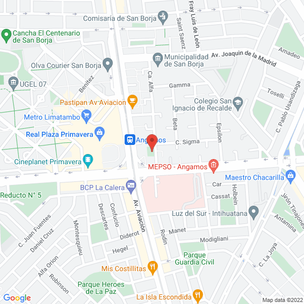 Map of Effio Ramirez Milagros Angelina