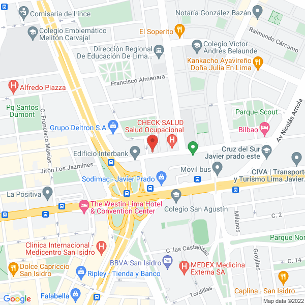 Map of Alarmas Sentry / Freekey