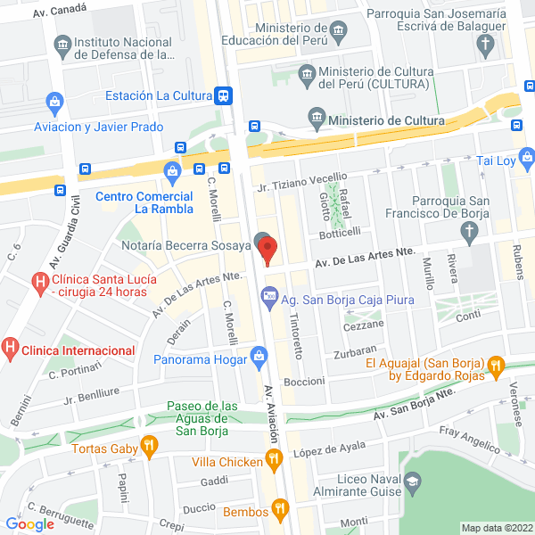 Map of Clinica Dental Villaverde