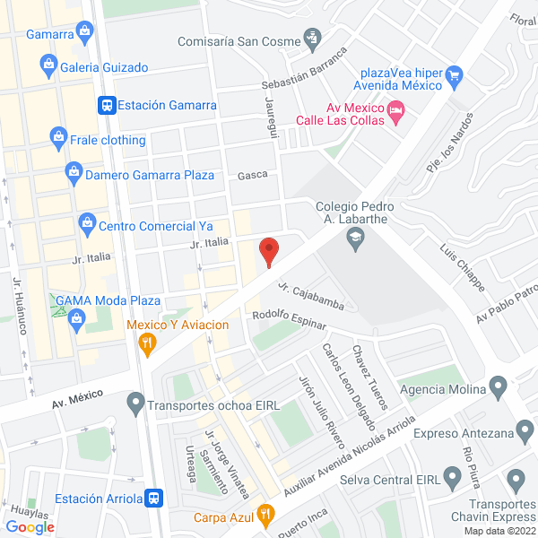 Map of Bocaditos E.I.R.L.