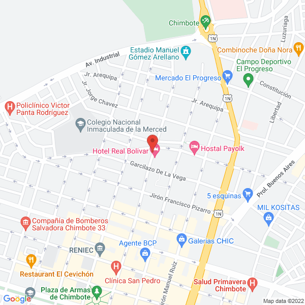Map of Restaurant el Tambo