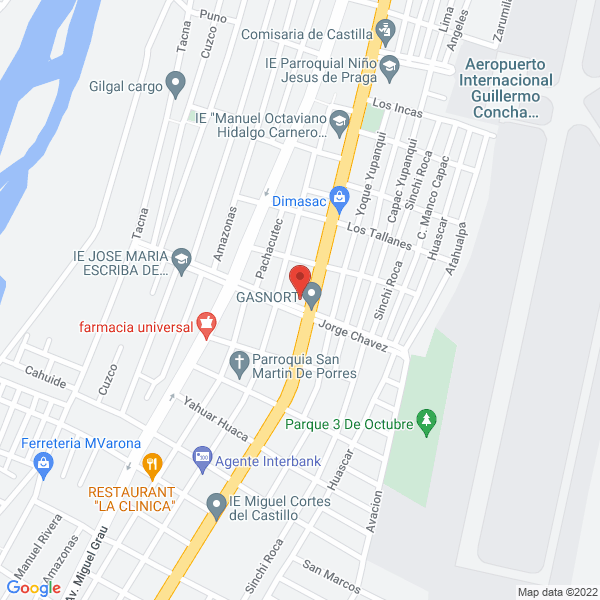 Map of Arcoiris