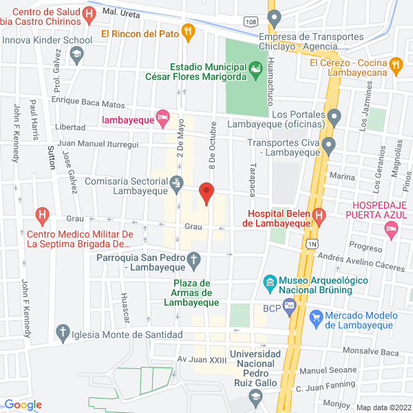 Map of Negociacion Santa Teresa S.A.C.