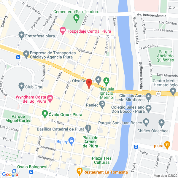 Map of Kalua Pubs E.I.R.L.