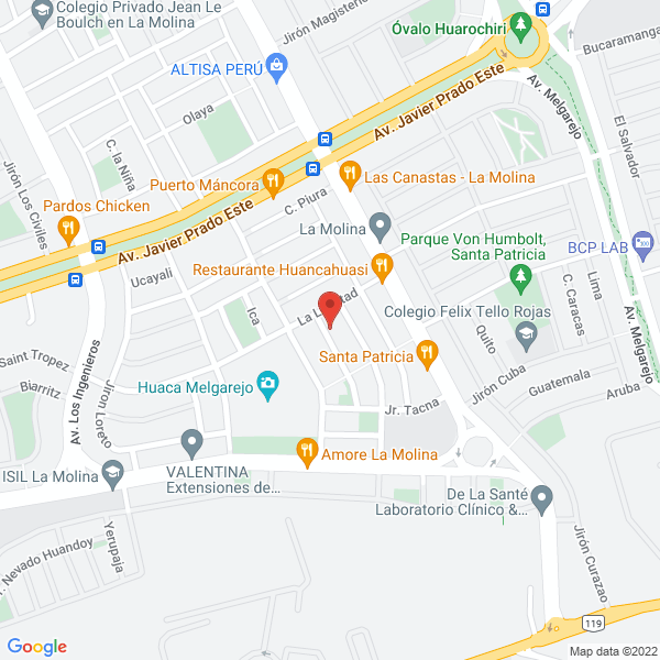 Map of Rodolfo Yip Malaga