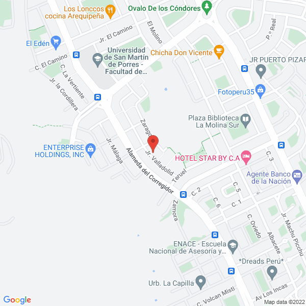 Map of J & P Giem S.A.C.
