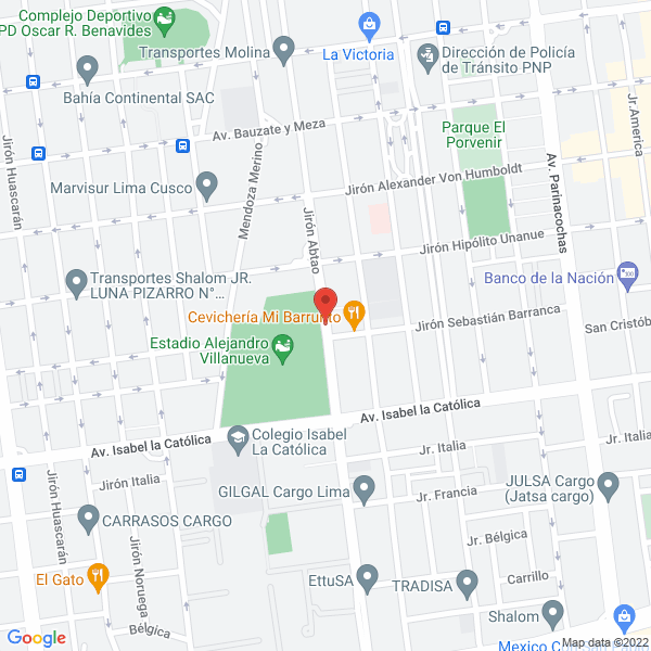 Map of Creaciones Dember'S