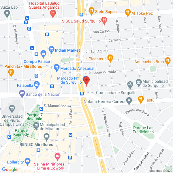 Map of Fruteria Saby