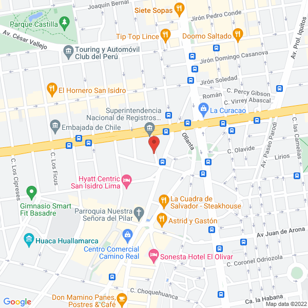 Map of Zavala Cora Carlos