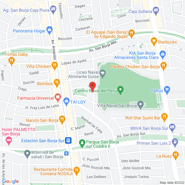 Map of Jauregui Antunez Javier