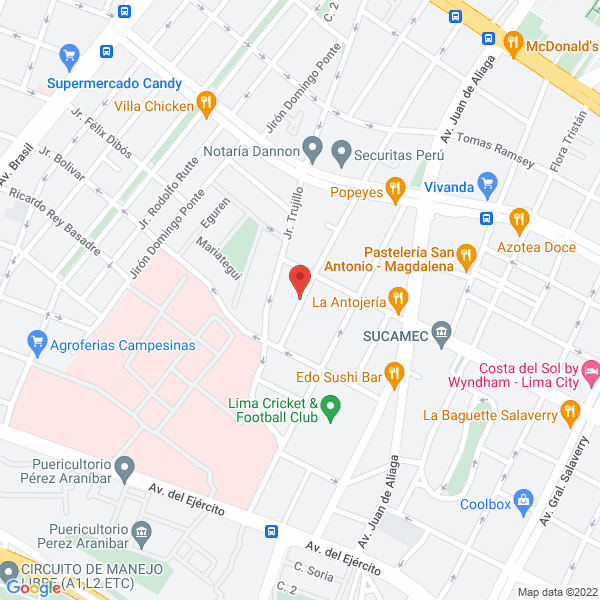 Map of Replica S.R. Ltda