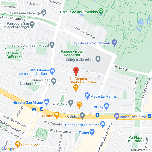 Map of Pulpo Bebe