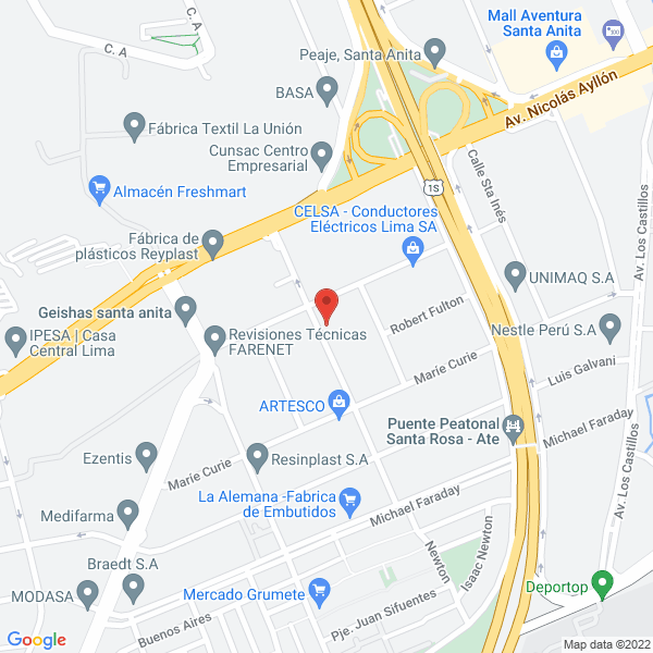 Map of Artesania Textil S.A.