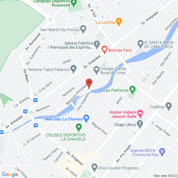 Map of Alexander Ureta Escobedo