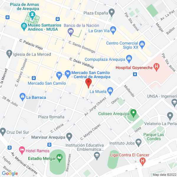 Map of Polleria Paris